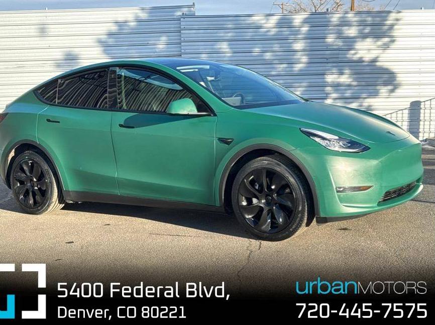 TESLA MODEL Y 2021 5YJYGDEE9MF070145 image